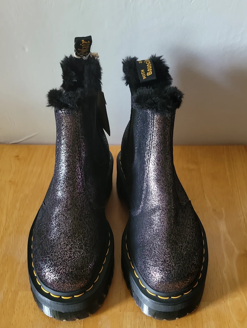 Dr. Martens 2976 Metallic Platform Boots